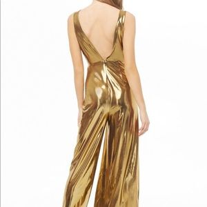 gold disco jumpsuit